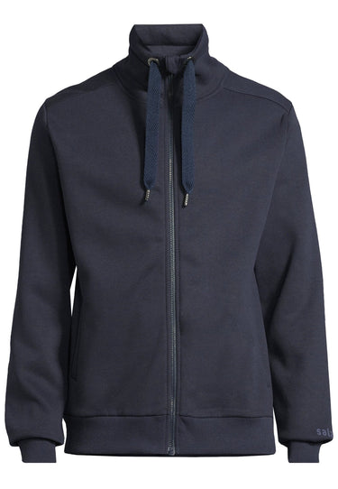 salzhaut - MOOL Herren normale Passform - Rollkragen - Sweatjacke - Turtleneck - 8 - #farbe_navy