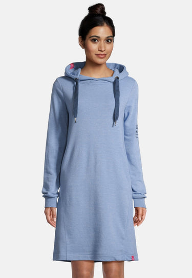 Salzhaut - MÖÖV Damen Leicht tailliert - Hamburg - Hoodiekleid - Kleid - 11 - #farbe_ice-blue