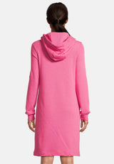 salzhaut - MÖÖV Damen Knielanges Kleid (Midi) Leicht tailliert - adenauer & co - Anker - Basic - 4 - #farbe_Pink
