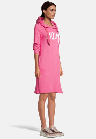 Salzhaut - MÖÖV - MOIN Damen normale Passform - Hamburg - Hoodiekleid - Kleid - 5 - #farbe_pink