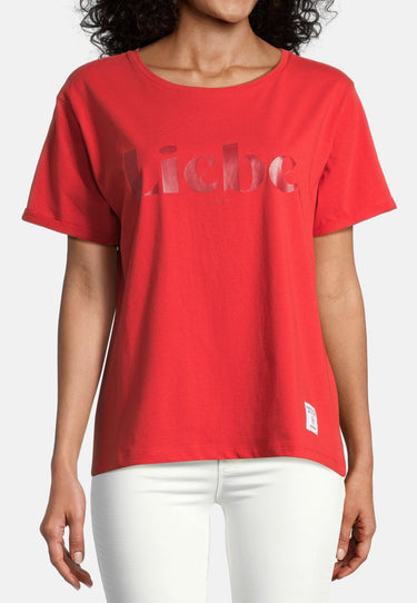 salzhaut - MORATZ Damen Shirt Leicht tailliert - adenauer & co - Anker - Basic - 9 - #farbe_Chilli Red