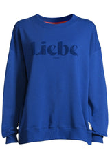 Salzhaut - MUDDERHUS Damen Oversized - Damen - Frontprint - Reduziert - 12 - #farbe_ultramarine