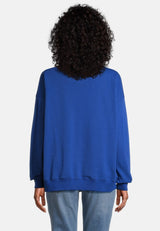 Salzhaut - MUDDERHUS Damen Oversized - Damen - Frontprint - Reduziert - 14 - #farbe_ultramarine
