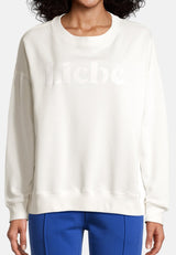 Salzhaut - MUDDERHUS Damen Oversized - Damen - Frontprint - Reduziert - 8 - #farbe_offwhite