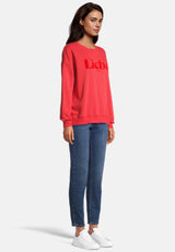 Salzhaut - MUDDERHUS Damen Oversized - Damen - Frontprint - Reduziert - 5 - #farbe_chilli-red