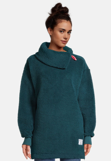 salzhaut - NEIELK Damen Fleecepullover normale Passform - adenauer & co - Anker - Basic - 7 - #farbe_Dragonfly