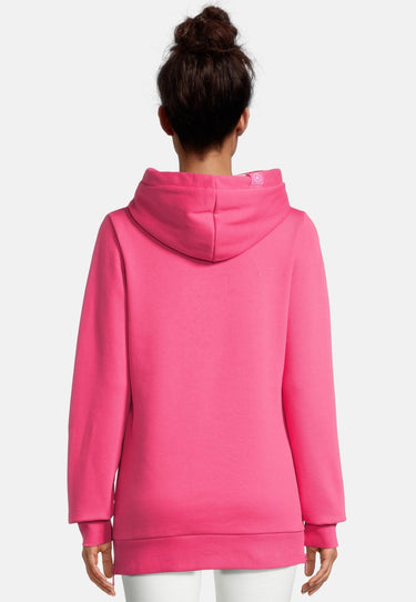 Salzhaut - NOBERSCH Damen Leicht tailliert - Hoodie - Kapuzenpullover - Langarmshirt - 4 - #farbe_pink