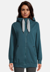 Salzhaut - Nordörp Damen Leicht tailliert - Hoodie - Hoodiejacke - Reduziert - 6 - #farbe_dragonfly