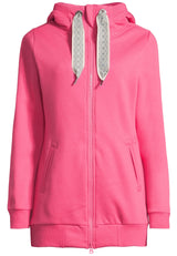 Salzhaut - Nordörp Damen Leicht tailliert - Hoodie - Hoodiejacke - Reduziert - 2 - #farbe_pink