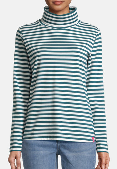 salzhaut - NÖßEN Damen normale Passform - Rollkragen - Sweatshirt - Turtleneck - 3 - #farbe_offwhite-dragonfly