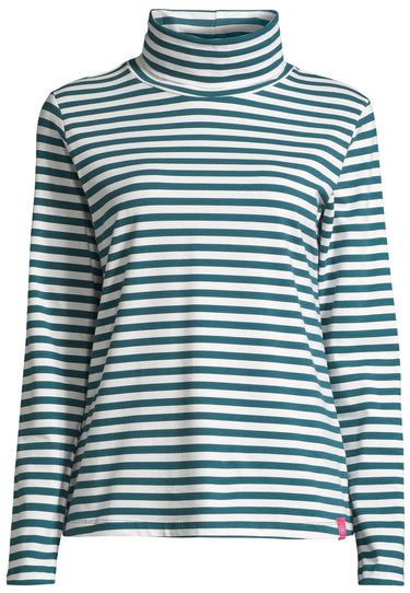 salzhaut - NÖßEN Damen normale Passform - Rollkragen - Sweatshirt - Turtleneck - 2 - #farbe_offwhite-dragonfly