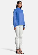 Salzhaut - OANEWEETEN Damen Oversized - Hamburg - Reduziert - Seitenschlitze - 10 - #farbe_sky
