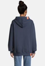 Salzhaut - ODDEBODJE Unisex Weit - baumwollpullover - damenpullover - herbst - 4 - #farbe_navy