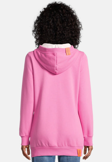 salzhaut - OEDDEL Damen Leicht tailliert - Hamburg - Hoodiejacke - Sweatjacke - 4 - #farbe_blossom