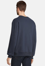 Salzhaut - OLBEN UNISEX - MÖWE Unisex normale Passform - Frontprint - Oversize - Sweatshirt - 3 - #farbe_navy