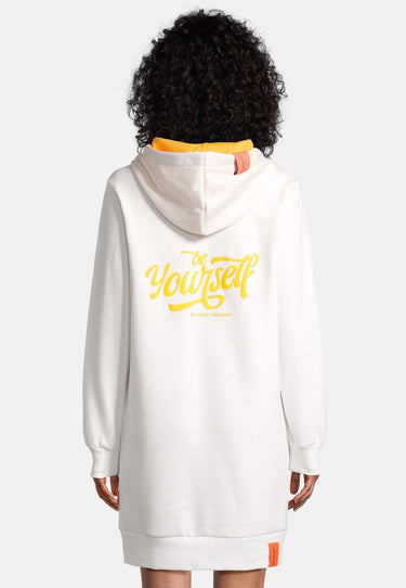 salzhaut - OOLWARDER Damen Oversized - Backprint - Hamburg - Hoodiekleid - 4 - #farbe_offwhite
