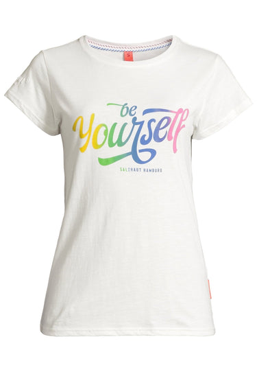 salzhaut - OORDIG Damen Slim-Fit - Frontprint - Hamburg - T-Shirt - 2 - #farbe_offwhite