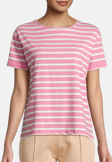 salzhaut - OPDEELEN Damen normale Passform - Damen - Hamburg - ringel - 3 - #farbe_offwhite-blossom