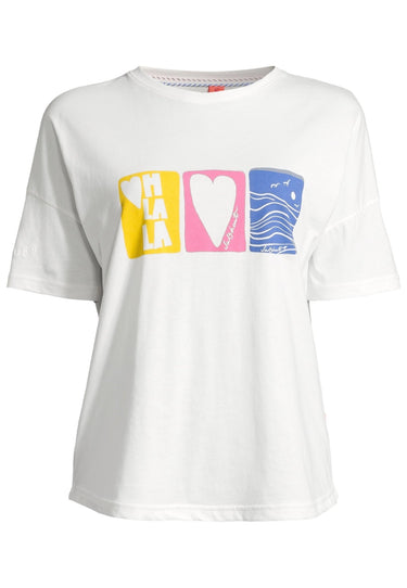 salzhaut - ORSLÄNGS Damen Oversized - Frontprint - Hamburg - love - 2 - #farbe_offwhite