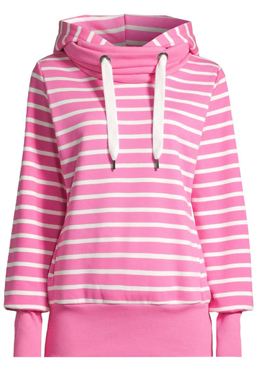 Salzhaut - ÖWER Damen Leicht tailliert - Hoodie - Kapuzenpullover - Langarmshirt - 2 - #farbe_offwhite-blossom