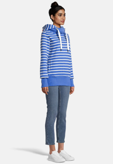 Salzhaut - ÖWER Damen Leicht tailliert - Hoodie - Kapuzenpullover - Langarmshirt - 10 - #farbe_offwhite-sky