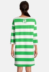 Salzhaut - PADDERWATSCH Damen normale Passform - Reduziert - ringel - Ringelkleid - 9 - #farbe_offwhite-apple-green