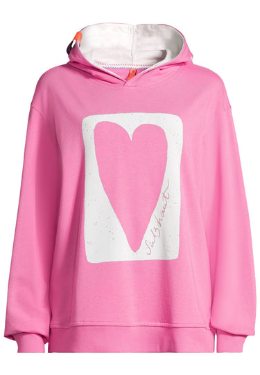 Salzhaut - PALEN Damen Oversized - Hoodie - Kapuzenpullover - Langarmshirt - 2 - #farbe_blossom
