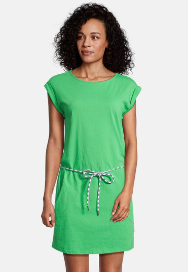salzhaut - PANTÜFFEL Damen normale Passform - Gürtel - Kleid - Sommerkleid - 6 - #farbe_apple-green
