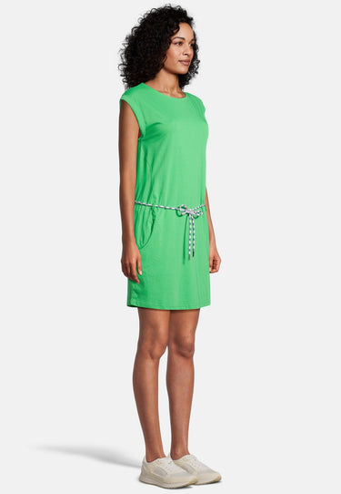 salzhaut - PANTÜFFEL Damen normale Passform - Gürtel - Kleid - Sommerkleid - 10 - #farbe_apple-green