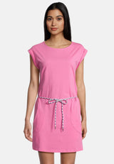 Salzhaut - PANTÜFFEL Damen normale Passform - Gürtel - Kleid - Reduziert - 1 - #farbe_blossom