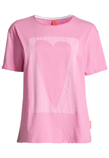 salzhaut - PARRHIUS Damen Oversized - bunt - Damen - Frontprint - 2 - #farbe_blossom