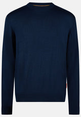 salzhaut - REEP Unisex Merinowollpullover - adenauer & co - Anker - Basic - 2 - #farbe_Navy