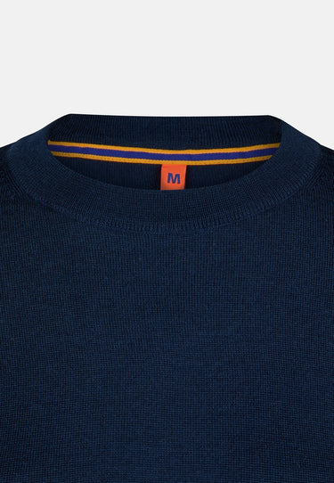 salzhaut - REEP Unisex Merinowollpullover - adenauer & co - Anker - Basic - 8 - #farbe_Navy