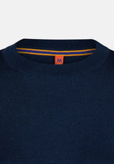 salzhaut - REEP Unisex Merinowollpullover - adenauer & co - Anker - Basic - 8 - #farbe_Navy