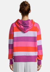 salzhaut - RISCH Damen Hoodie normale Passform - adenauer & co - Anker - Basic - 4 - #farbe_Plum-Fiesta-Flieder-Pink