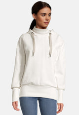 Salzhaut - RÖÄEN Damen Leicht tailliert - Hamburg - Hoodie - Reduziert - 6 - #farbe_offwhite
