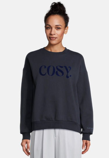 salzhaut - SAACHT Damen Oversized - Frontprint - Hamburg - Sweatshirt - 6 - #farbe_navy