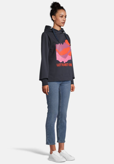 Salzhaut - SABBELTRIENE Damen hinten länger - Hoodie - Kapuzenpullover - Langarmshirt - 10 - #farbe_navy