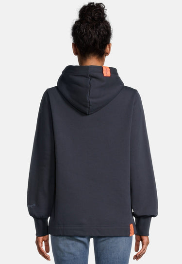 Salzhaut - SABBELTRIENE Damen hinten länger - Hoodie - Kapuzenpullover - Langarmshirt - 9 - #farbe_navy