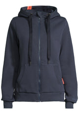 Salzhaut - SACKKOKEN Damen Leicht tailliert - Backprint - Hamburg - Hoodiejacke - 2 - #farbe_navy