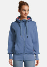 Salzhaut - SCHANDARM Damen Leicht tailliert - Hamburg - Hoodiejacke - Reduziert - 6 - #farbe_horizon