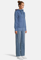 Salzhaut - SCHANDARM Damen Leicht tailliert - Hamburg - Hoodiejacke - Reduziert - 10 - #farbe_horizon