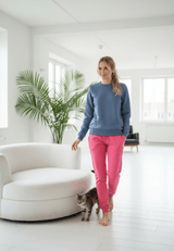 salzhaut - SCHAOPSWULLE Damen Regular Fit - adenauer & co - Anker - Basic - 1 - #farbe_Horizon