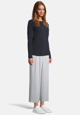 salzhaut - Damen Longsleeve SCHATEKE normale Passform - adenauer & co - Anker - Backprint - 11 - #farbe_Navy
