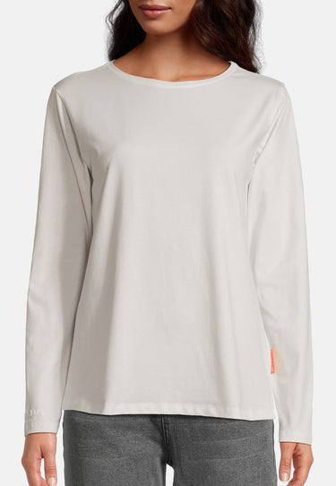 salzhaut - SCHATEKE Damen normale Passform - Frontprint - Hamburg - Langarmshirt - 3 - #farbe_offwhite