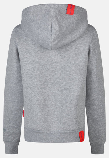 salzhaut - SCHNUTE Damen Hoodie Regular Fit - adenauer & co - Anker - Basic - 19 - #farbe_Grey Melange