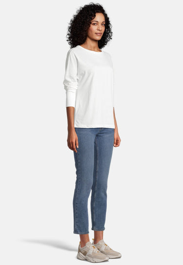 Salzhaut - SMAAK Damen normale Passform - Hamburg - Langarmshirt - Reduziert - 5 - #farbe_offwhite