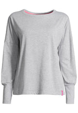 Salzhaut - SMAAK Damen normale Passform - Hamburg - Langarmshirt - Reduziert - 17 - #farbe_grey-melange