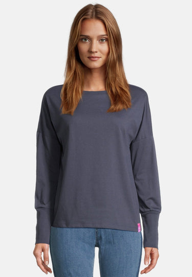 Salzhaut - SMAAK Damen normale Passform - Hamburg - Langarmshirt - Reduziert - 11 - #farbe_navy