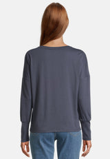 Salzhaut - SMAAK Damen normale Passform - Hamburg - Langarmshirt - Reduziert - 14 - #farbe_navy